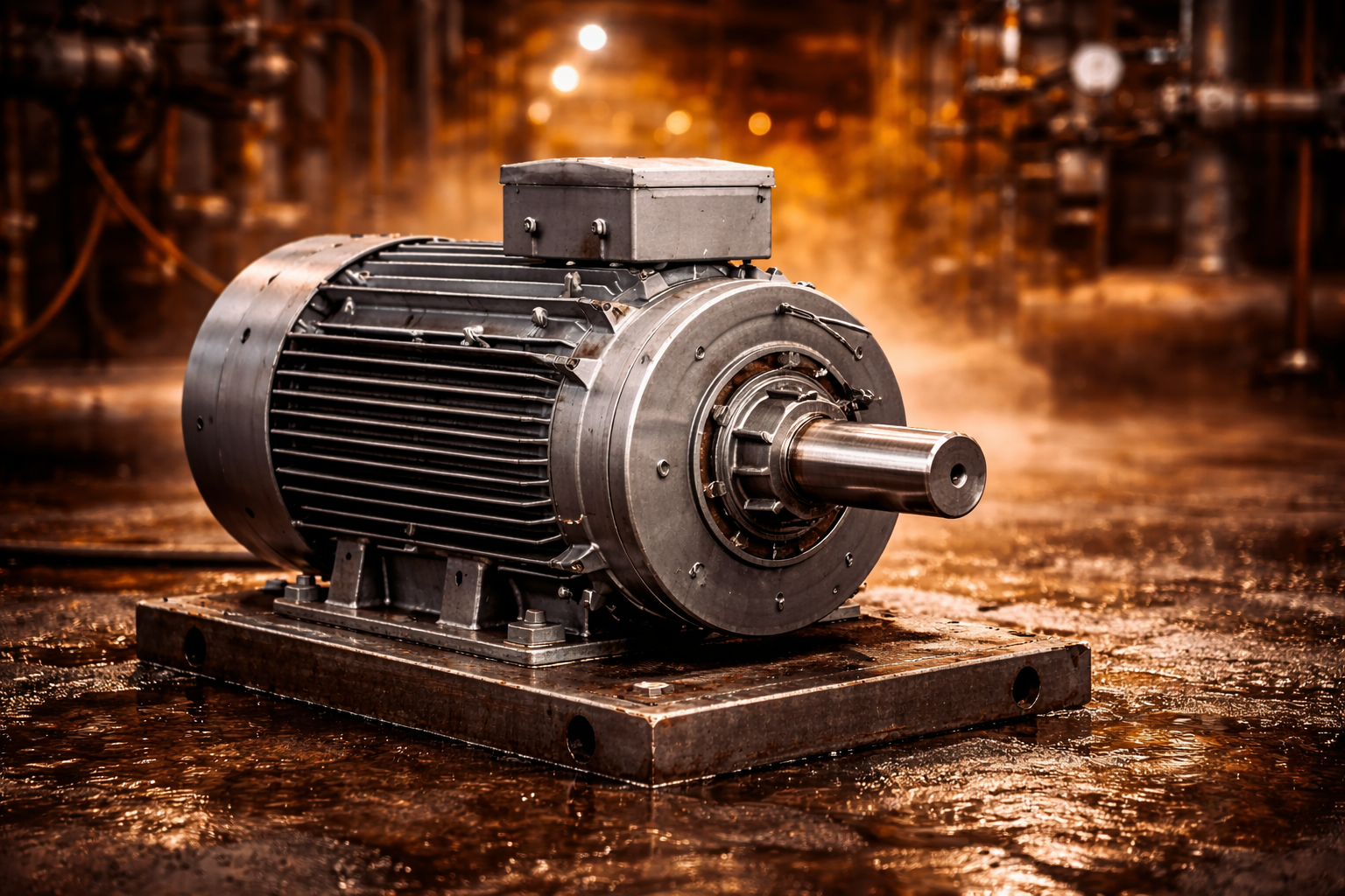 Motor eléctrico industrial